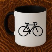 Bicycle American Lady In Pakistan Coffee Mug thumb 2