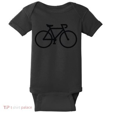 Bicycle American Lady In Pakistan Baby Bodysuit