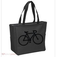 Bicycle American Lady In Pakistan Tote Bag thumb 2