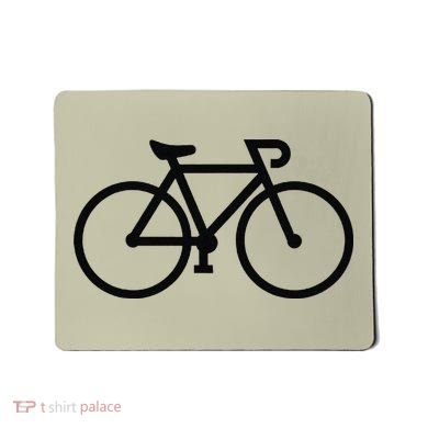 Bicycle American Lady In Pakistan Mousepad