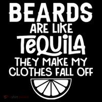 Beards Are Like Tequila They Make My Clothes Fall Off Sweatshirt thumb 3