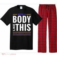Bald Head Body Funny Pajama Set thumb 0