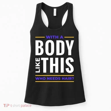 Bald Head Body Funny Women's Tank Top