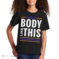Bald Head Body Funny Kids T-Shirt thumb 2