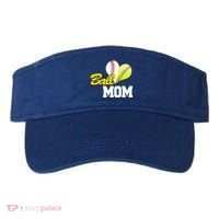 Ball Mom Heart Baseball Fan Visor thumb 0