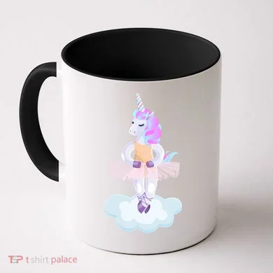 Ballet Dancer Unicorn Coffee Mug