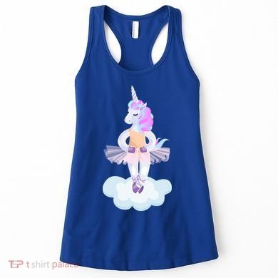 Ballet Dancer Unicorn Women's Tank Top