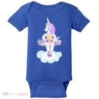 Ballet Dancer Unicorn Baby Bodysuit thumb 0