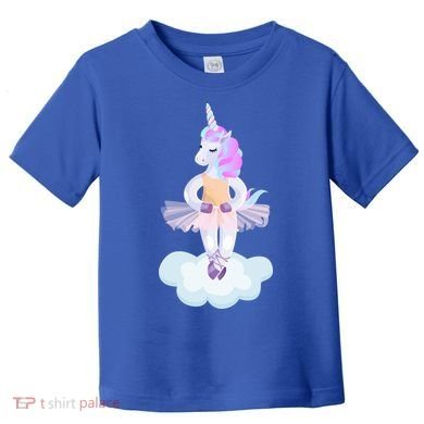 Ballet Dancer Unicorn Toddler T-Shirt