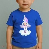 Ballet Dancer Unicorn Toddler T-Shirt thumb 2