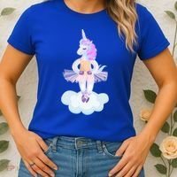 Ballet Dancer Unicorn Women's T-Shirt thumb 2