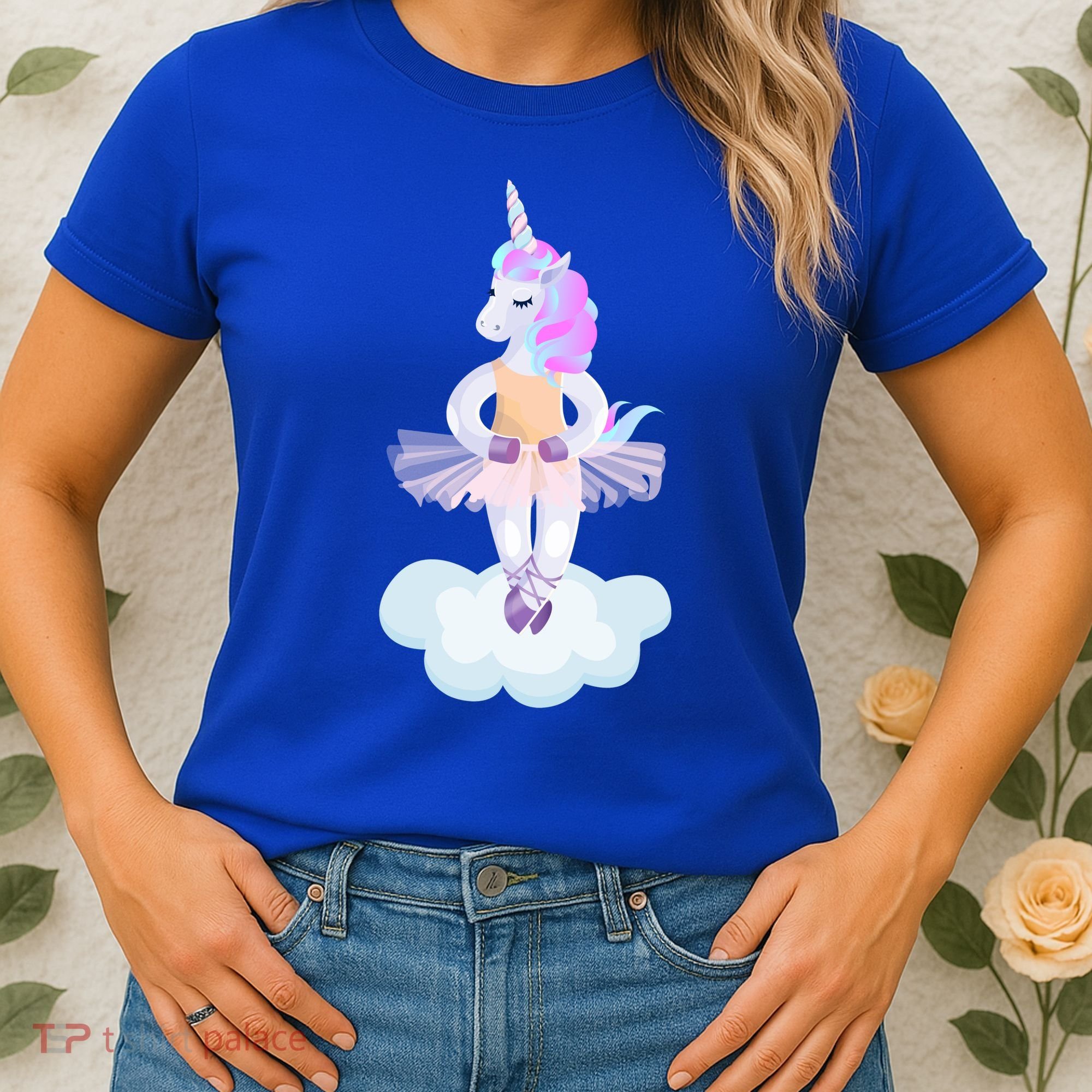 Ballet Dancer Unicorn Women's T-Shirt