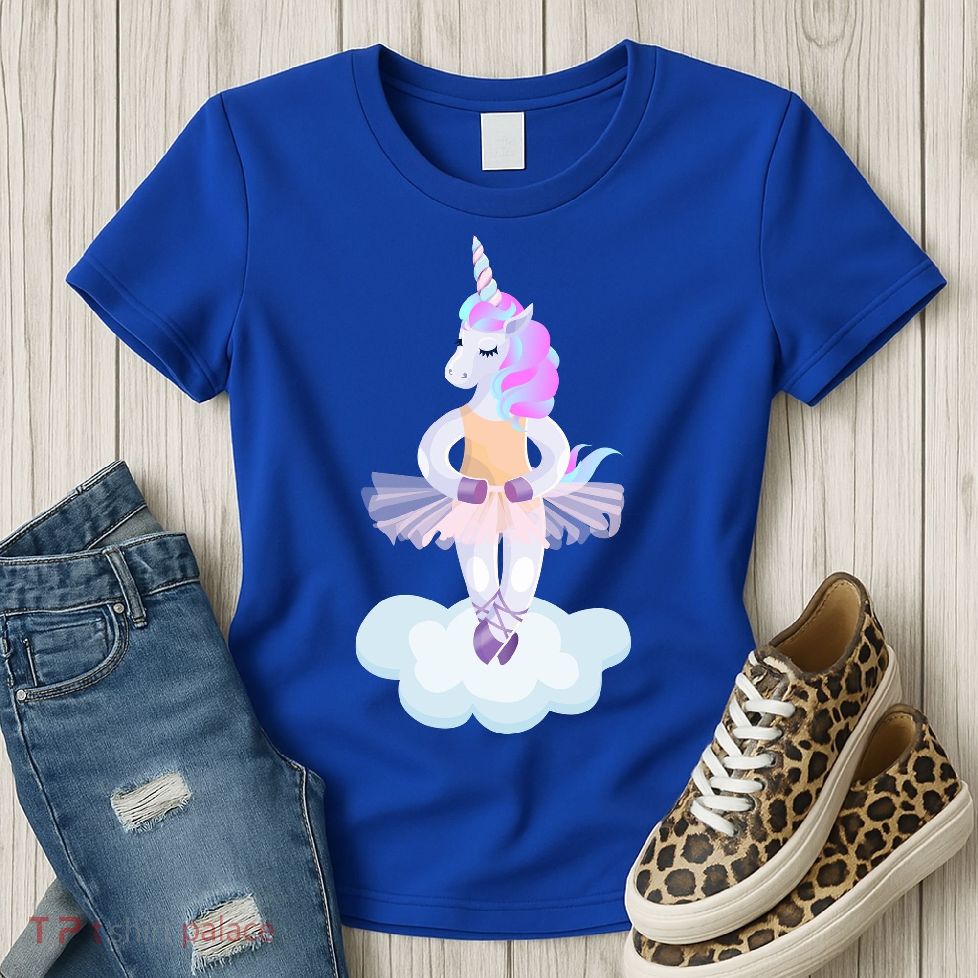 Ballet Dancer Unicorn Women's T-Shirt