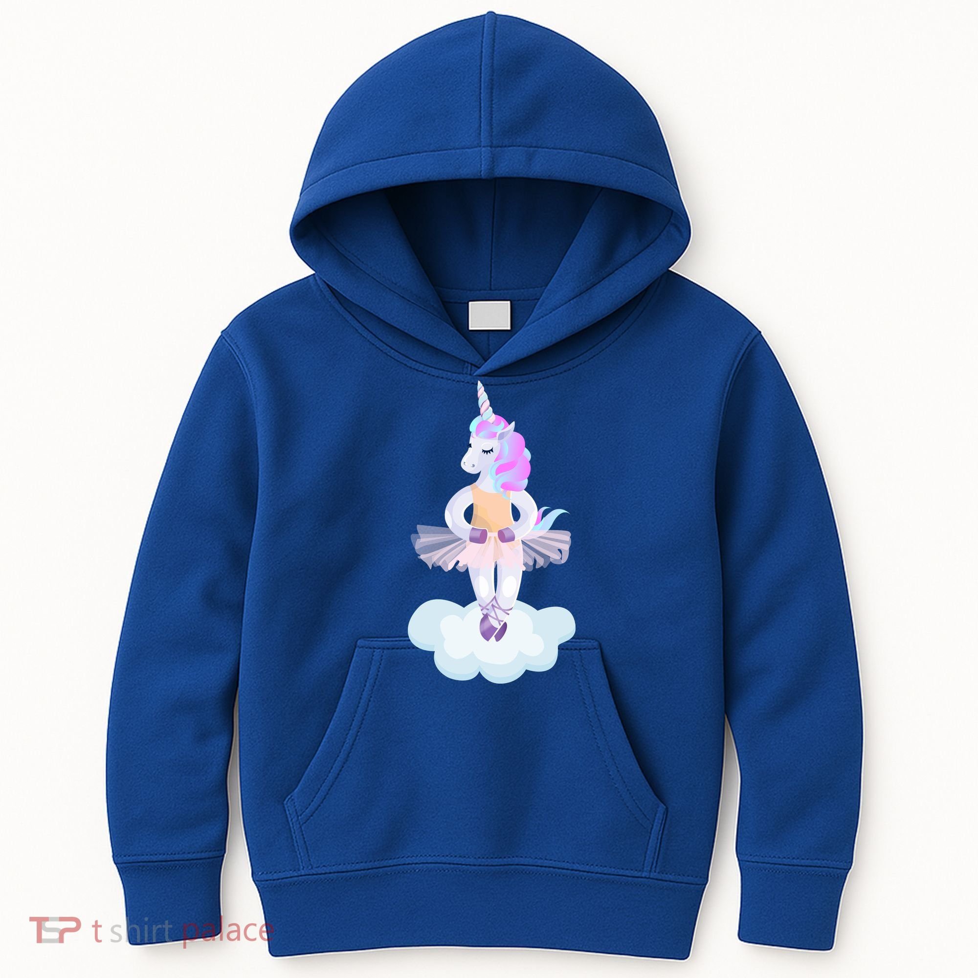 Ballet Dancer Unicorn Kids Hoodie