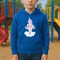 Ballet Dancer Unicorn Kids Hoodie thumb 2