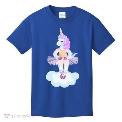 Ballet Dancer Unicorn Kids T-Shirt