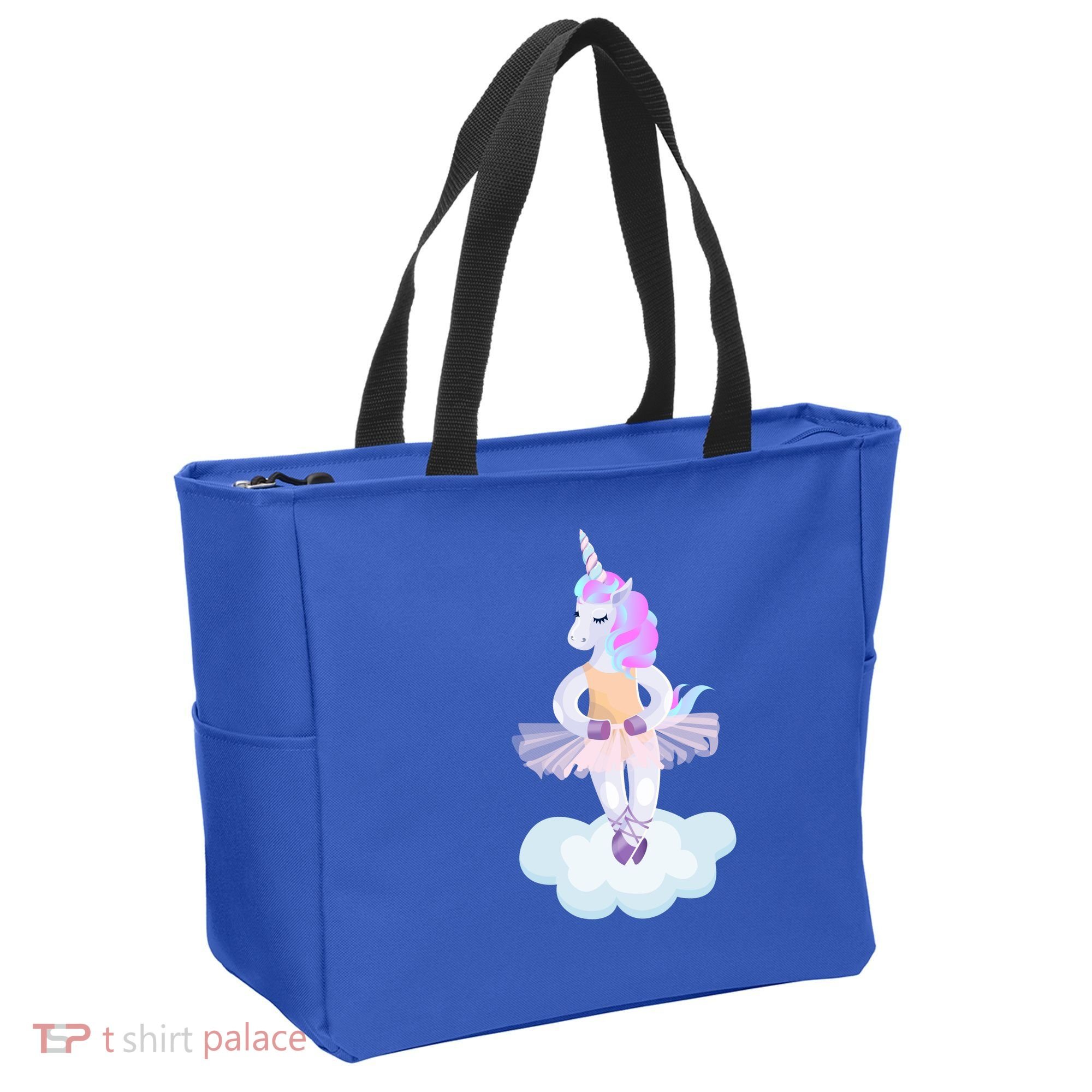 Ballet Dancer Unicorn Tote Bag