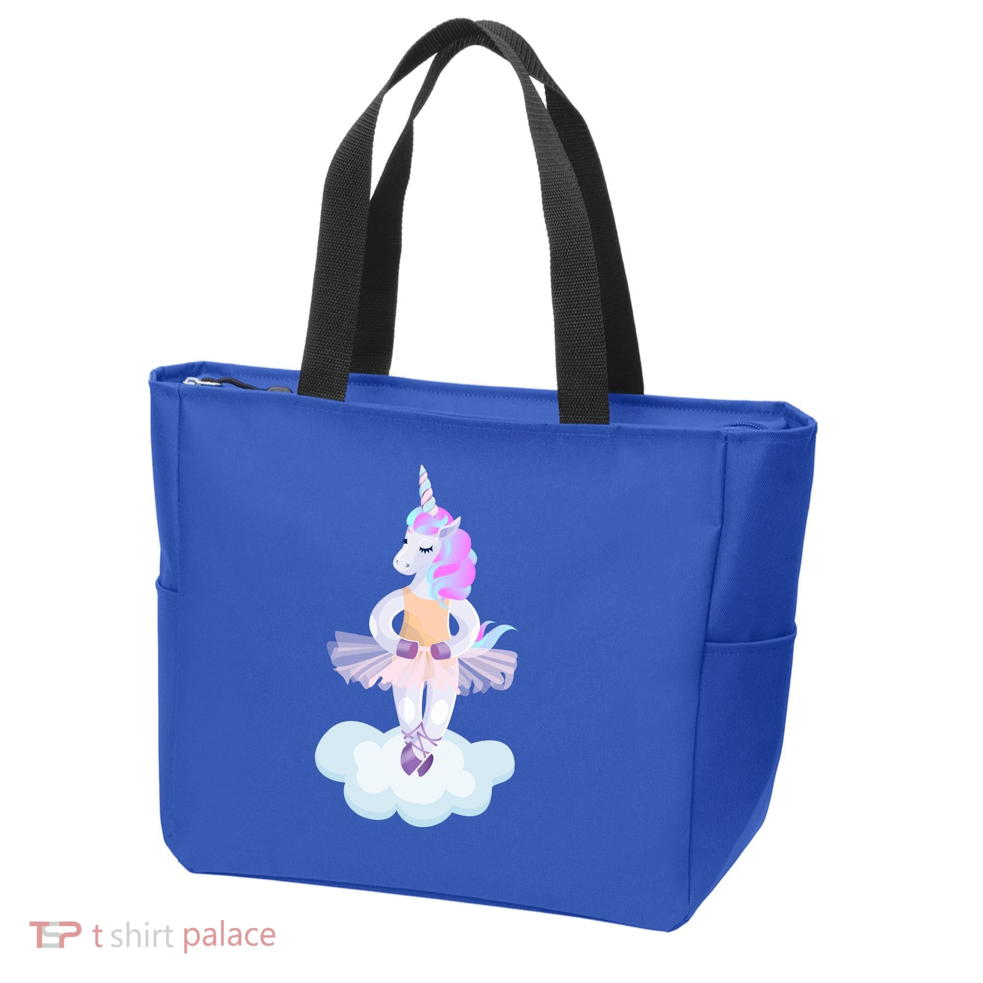 Ballet Dancer Unicorn Tote Bag