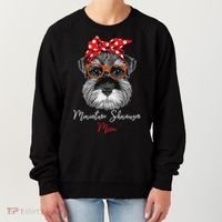 Birthday and Mother's day GiftMiniature Schnauzer Mom Women's Sweatshirt thumb 0