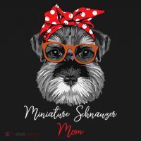 Birthday and Mother's day GiftMiniature Schnauzer Mom Hoodie thumb 7