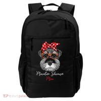 Birthday and Mother's day GiftMiniature Schnauzer Mom Backpack thumb 0