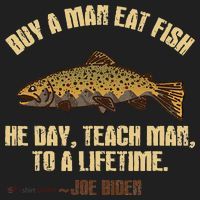 Buy A Man Eat Fish He Day Teach Man To A Lifetime Hat thumb 2