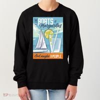 Boats And Margaritas Funny Women's Sweatshirt thumb 0