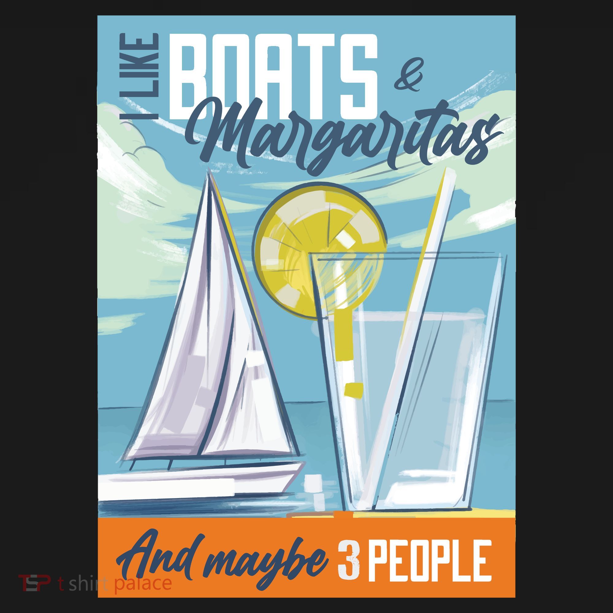 Boats And Margaritas Funny Backpack