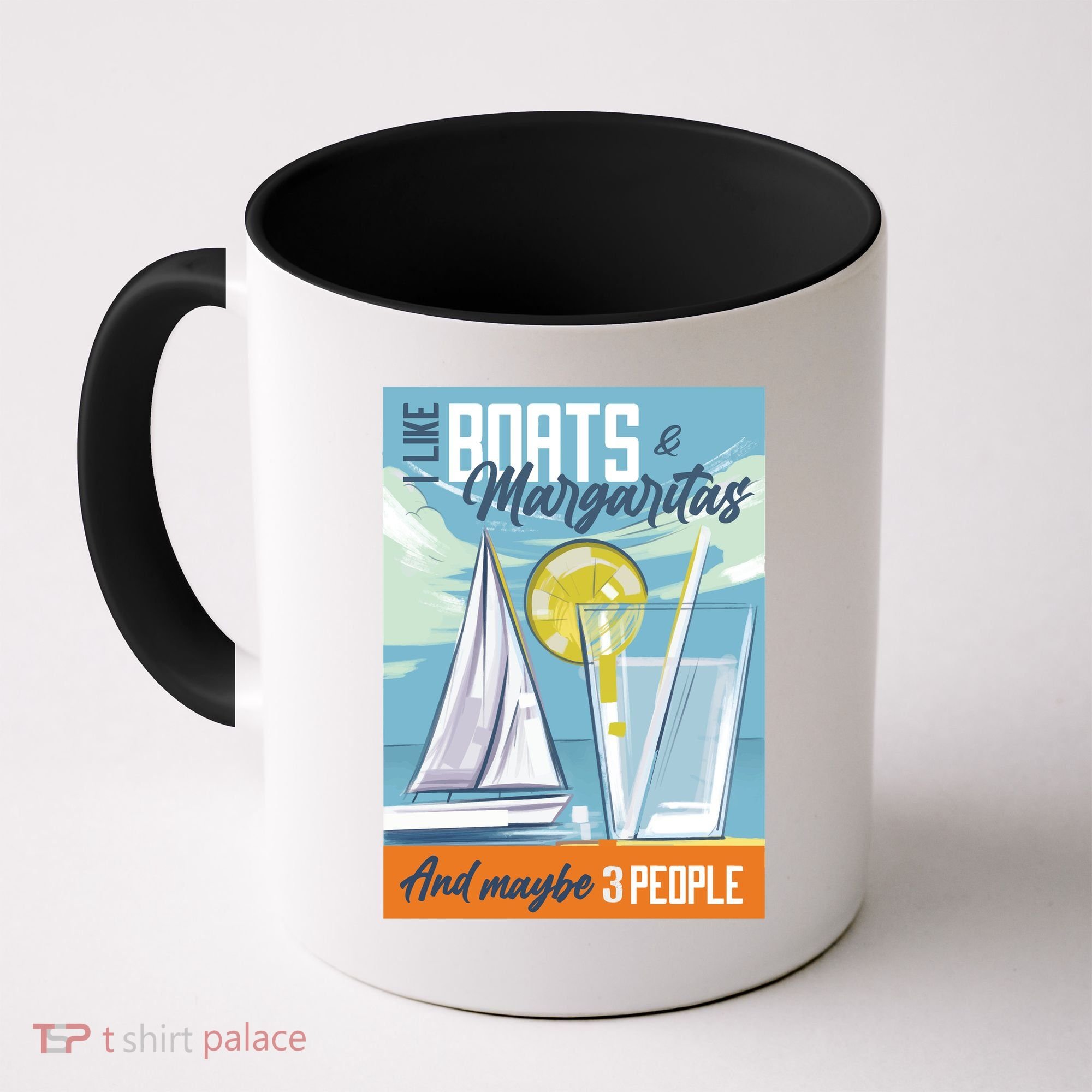 Boats And Margaritas Funny Coffee Mug