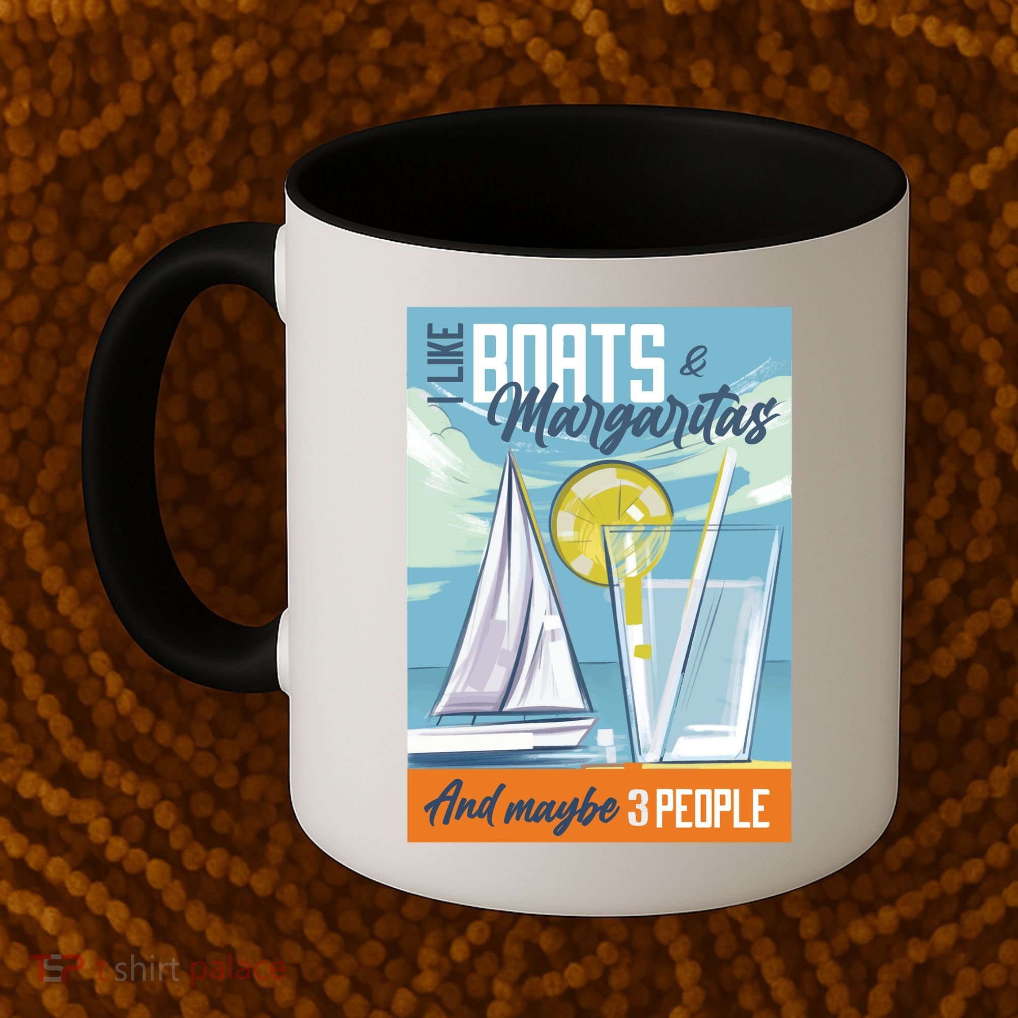 Boats And Margaritas Funny Coffee Mug