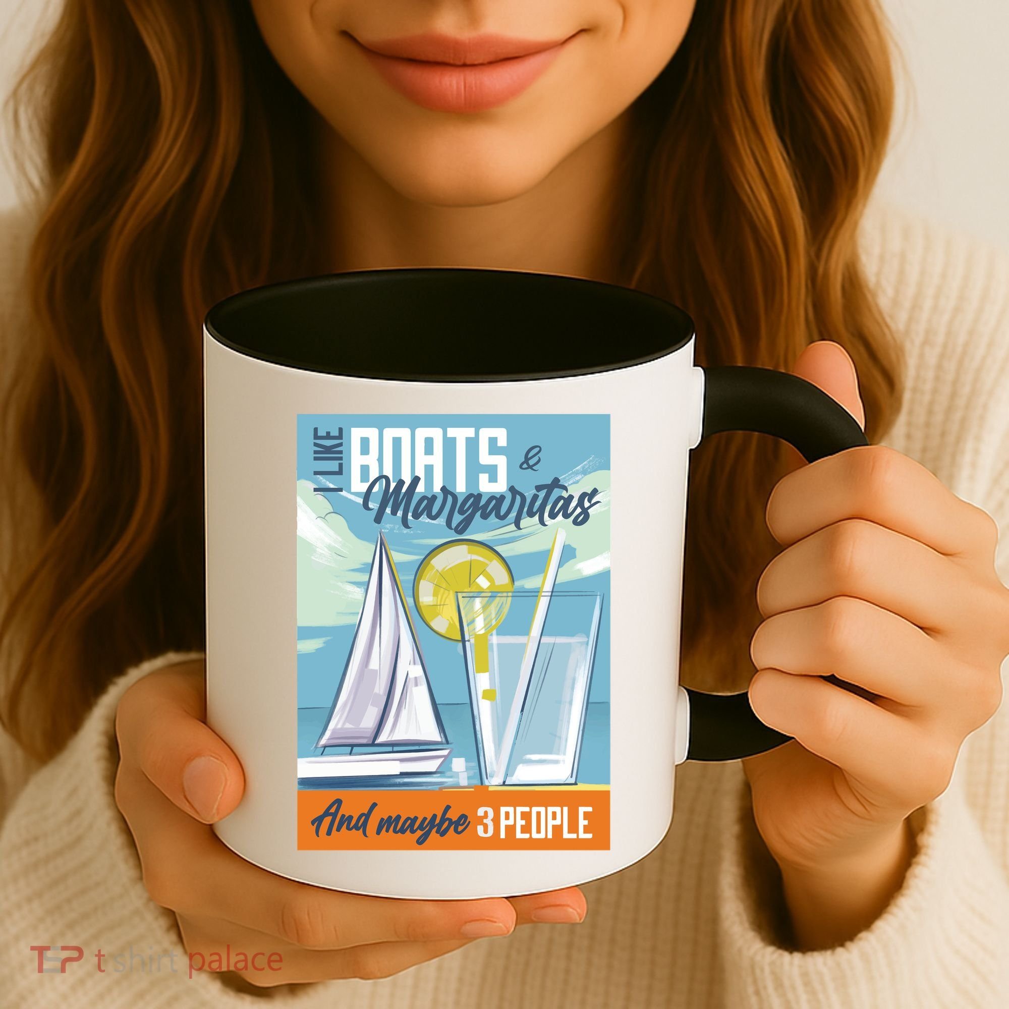 Boats And Margaritas Funny Coffee Mug
