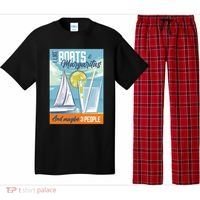Boats And Margaritas Funny Pajama Set thumb 0