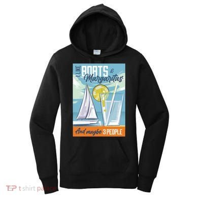 Boats And Margaritas Funny Women's Hoodie