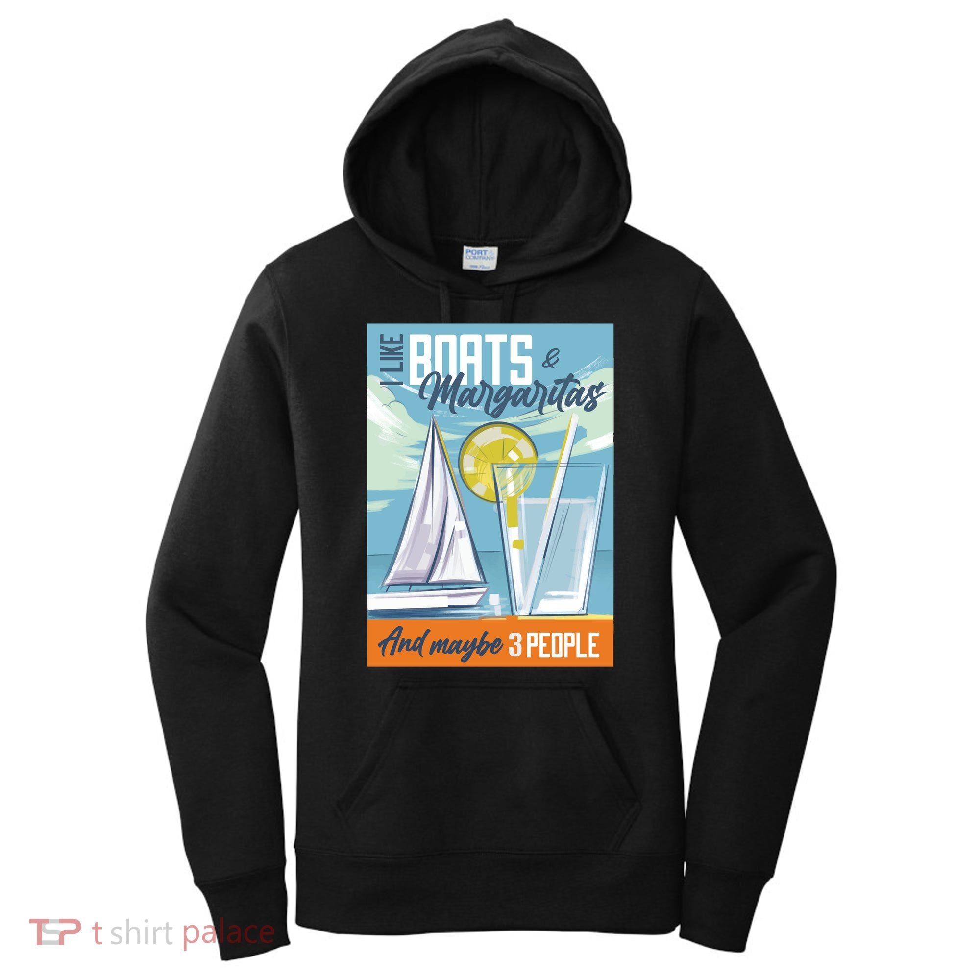 Boats And Margaritas Funny Women's Hoodie
