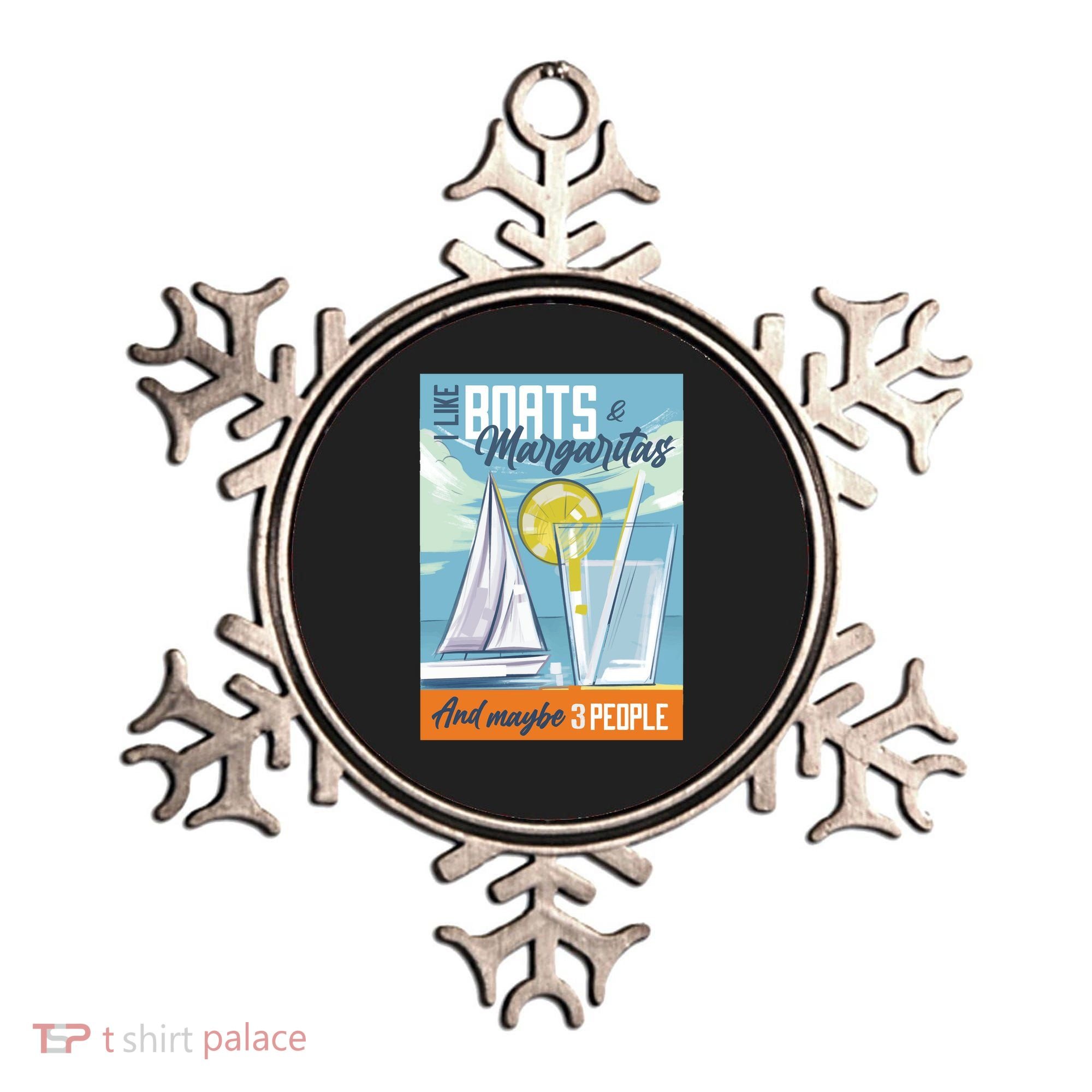 Boats And Margaritas Funny Ornament