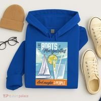 Boats And Margaritas Funny Hoodie thumb 4