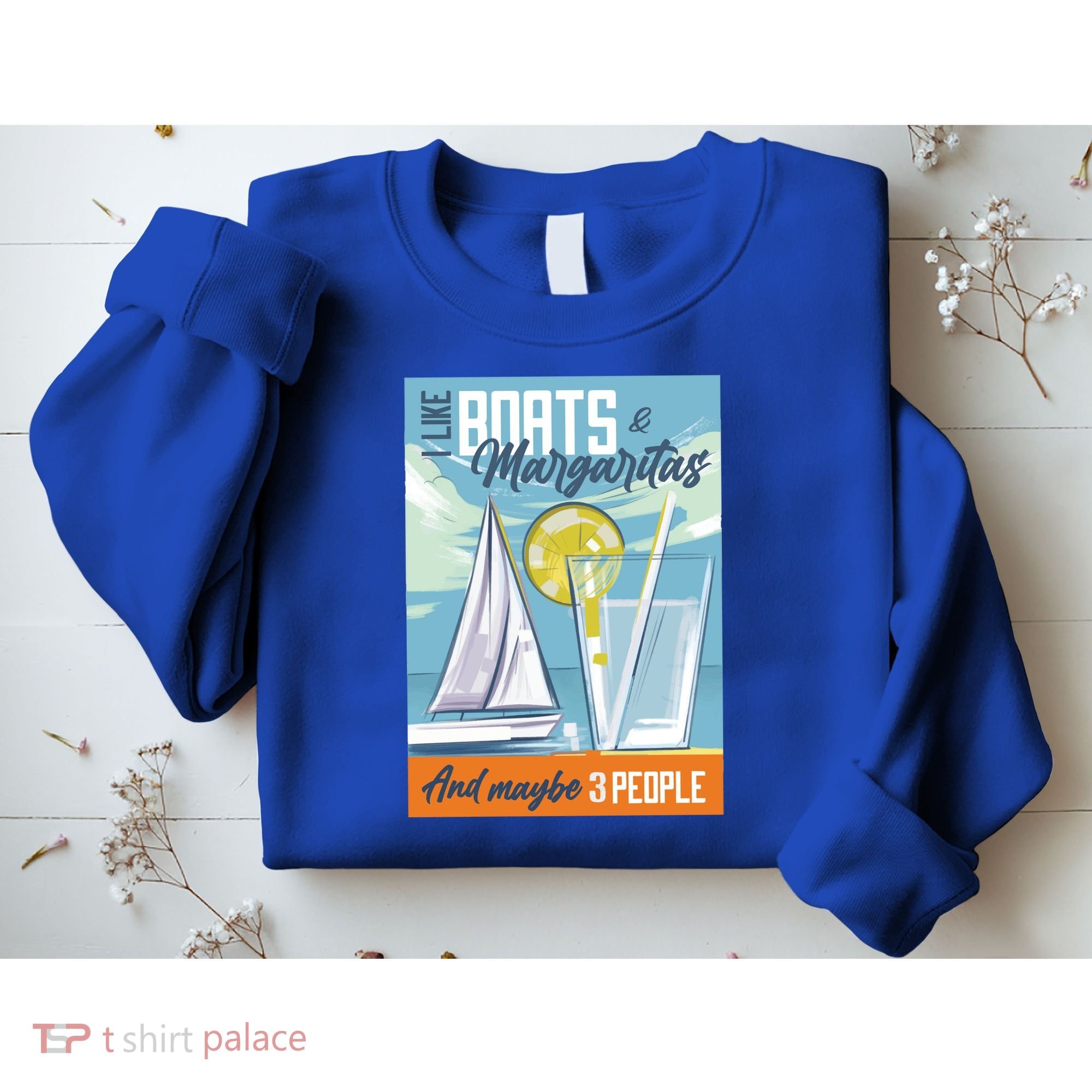 Boats And Margaritas Funny Sweatshirt