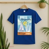 Boats And Margaritas Funny T-Shirt thumb 2