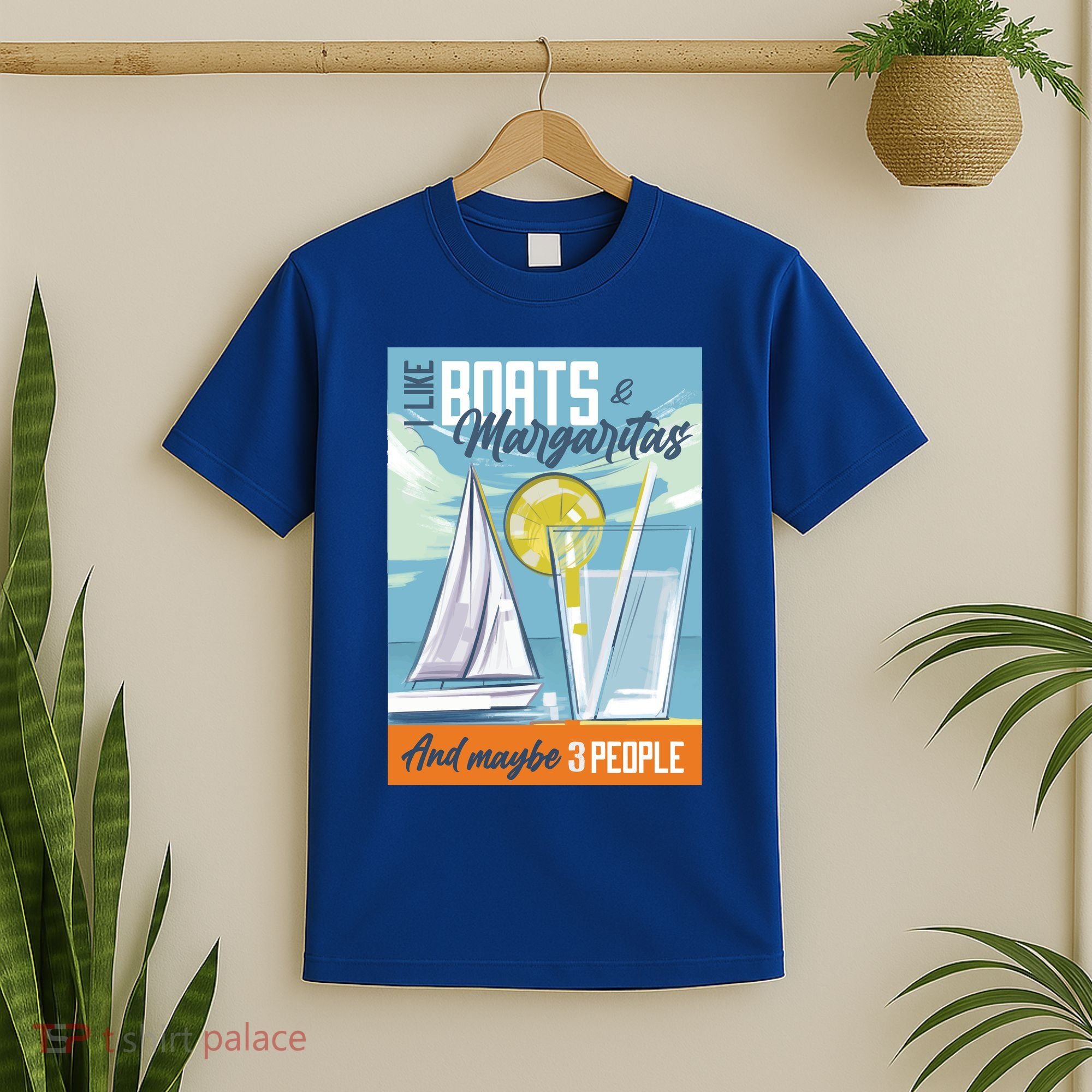 Boats And Margaritas Funny T-Shirt