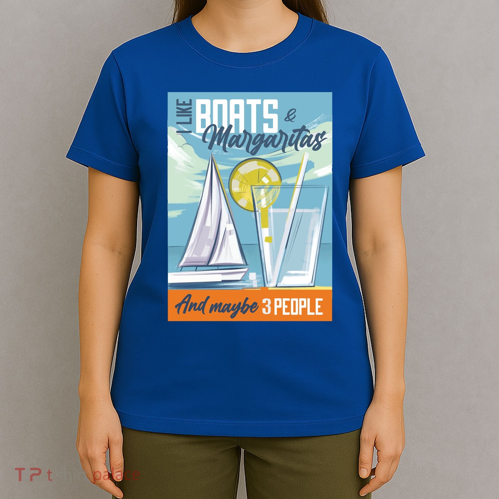 Boats And Margaritas Funny T-Shirt