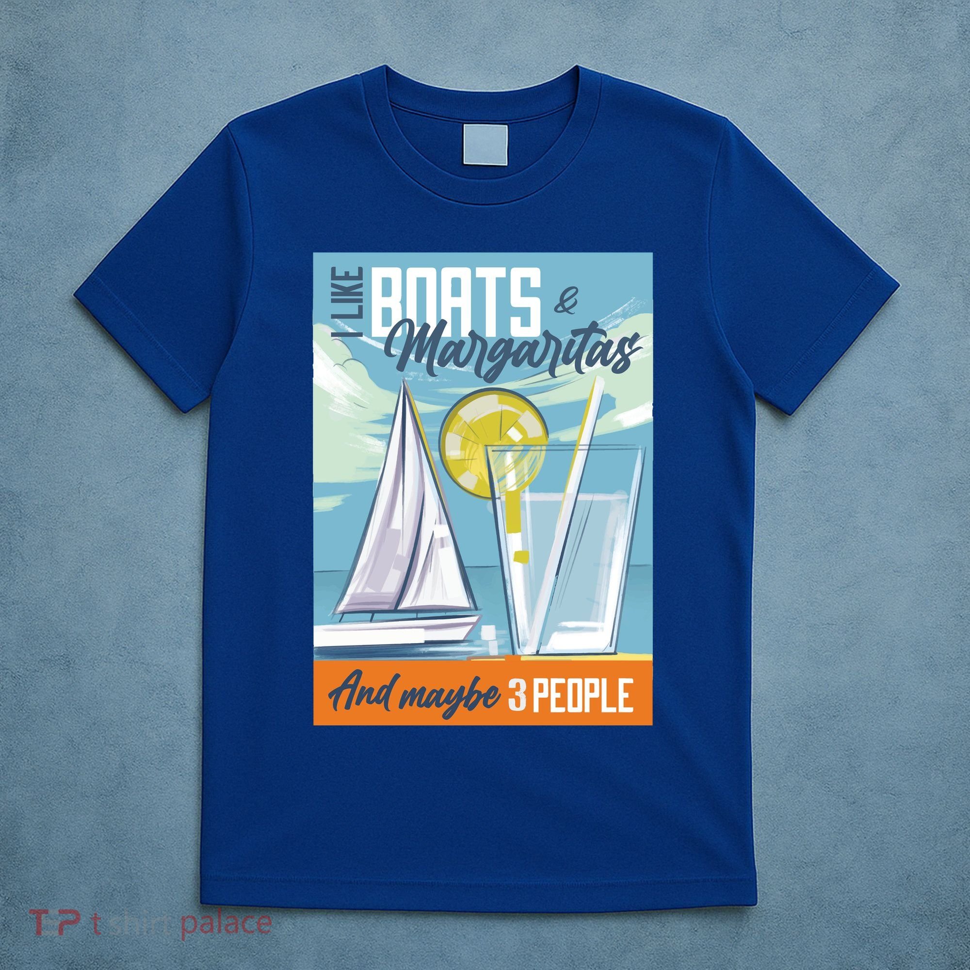 Boats And Margaritas Funny T-Shirt