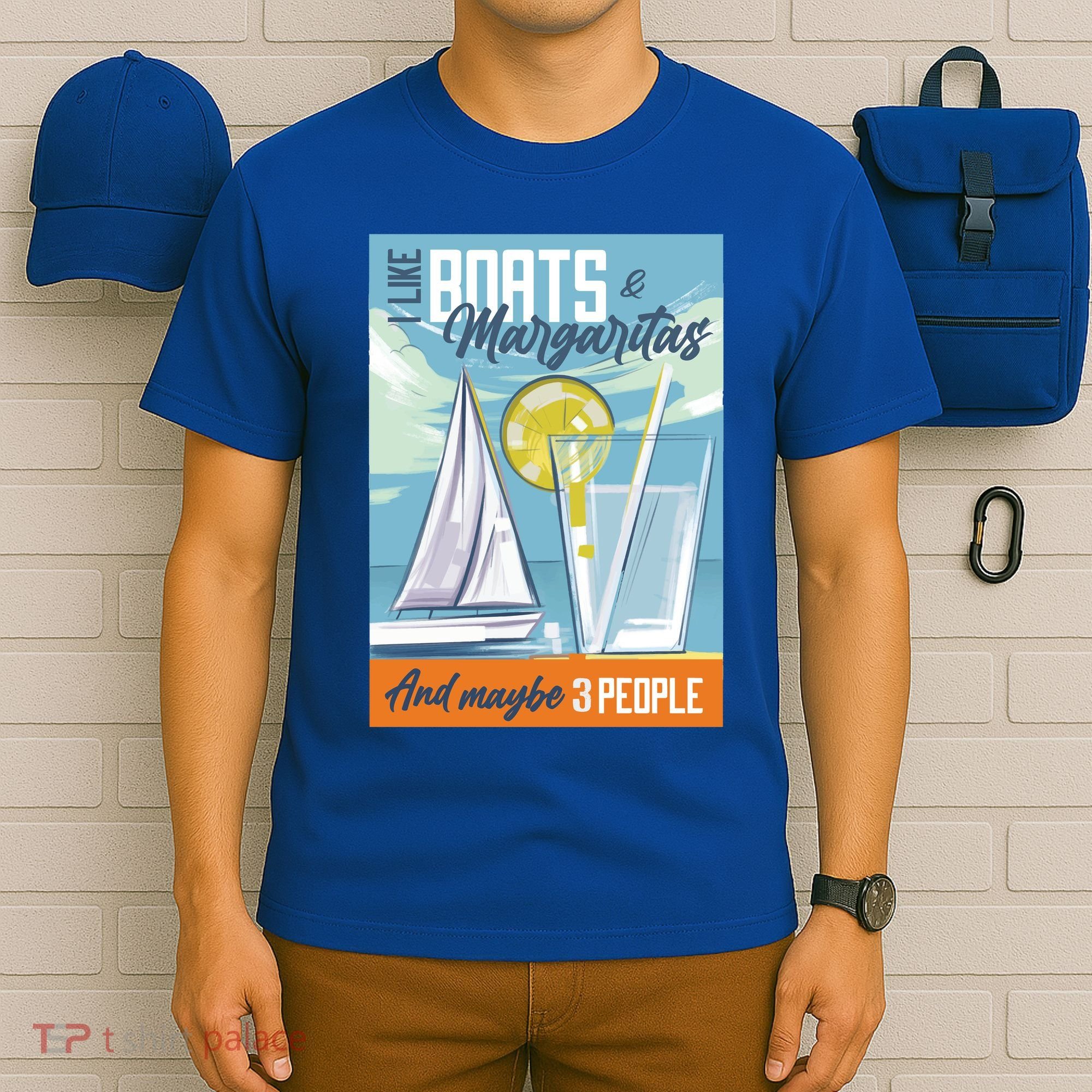 Boats And Margaritas Funny T-Shirt