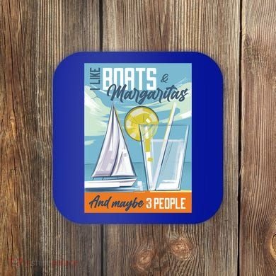 Boats And Margaritas Funny Coaster
