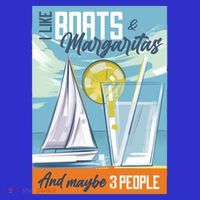 Boats And Margaritas Funny Mousepad thumb 1