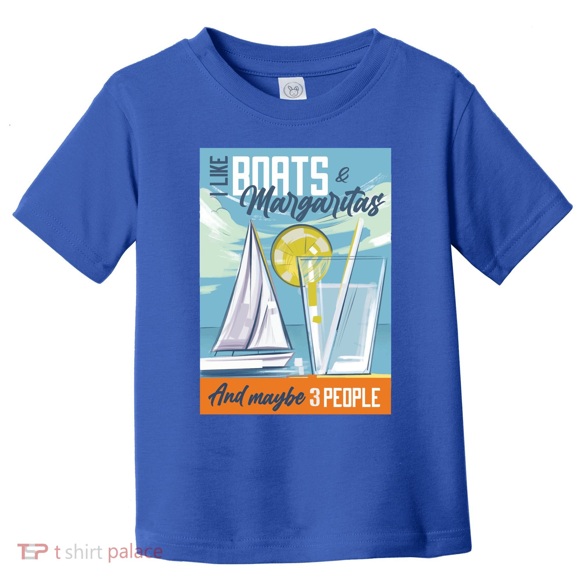 Boats And Margaritas Funny Toddler T-Shirt