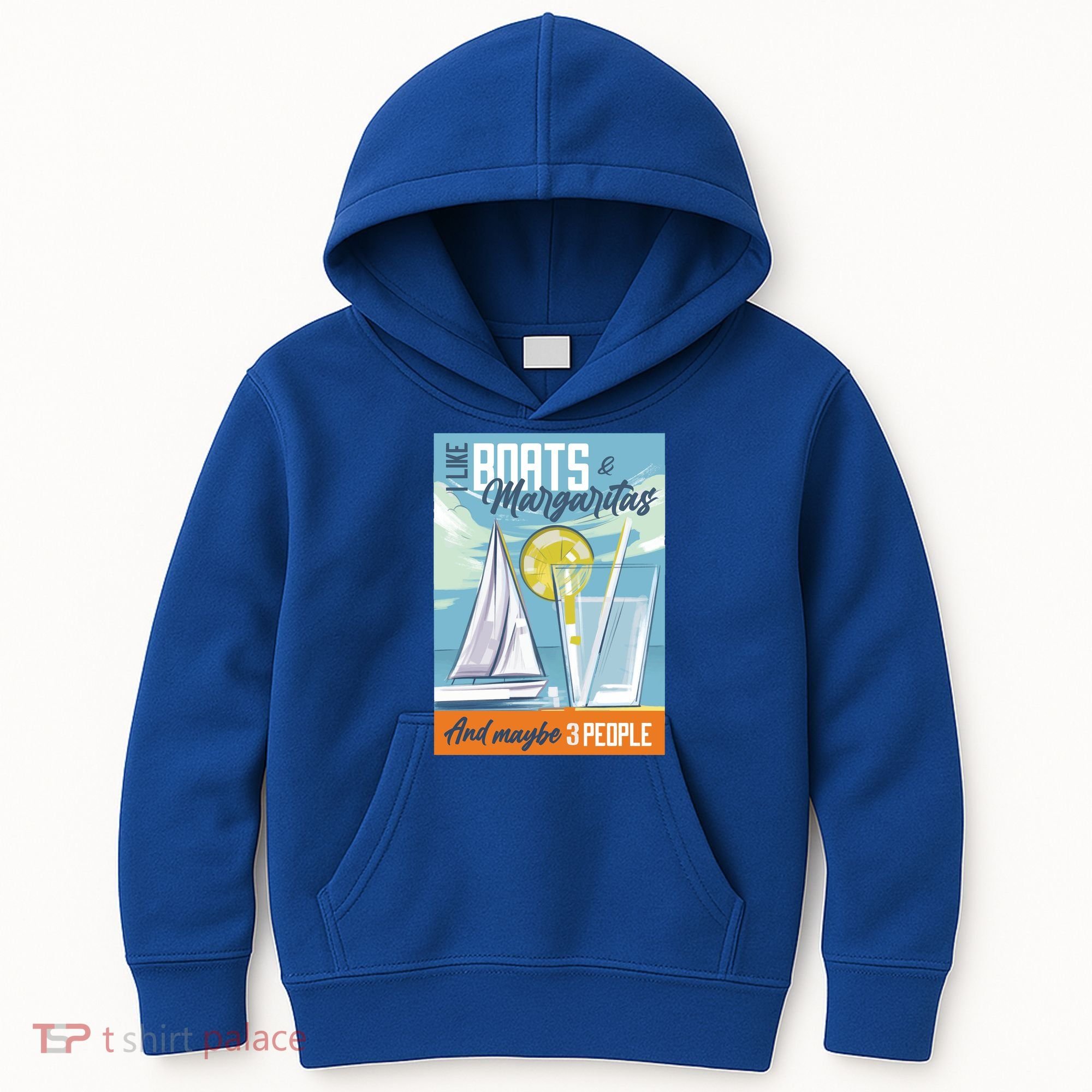 Boats And Margaritas Funny Kids Hoodie