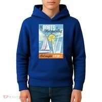 Boats And Margaritas Funny Kids Hoodie thumb 4