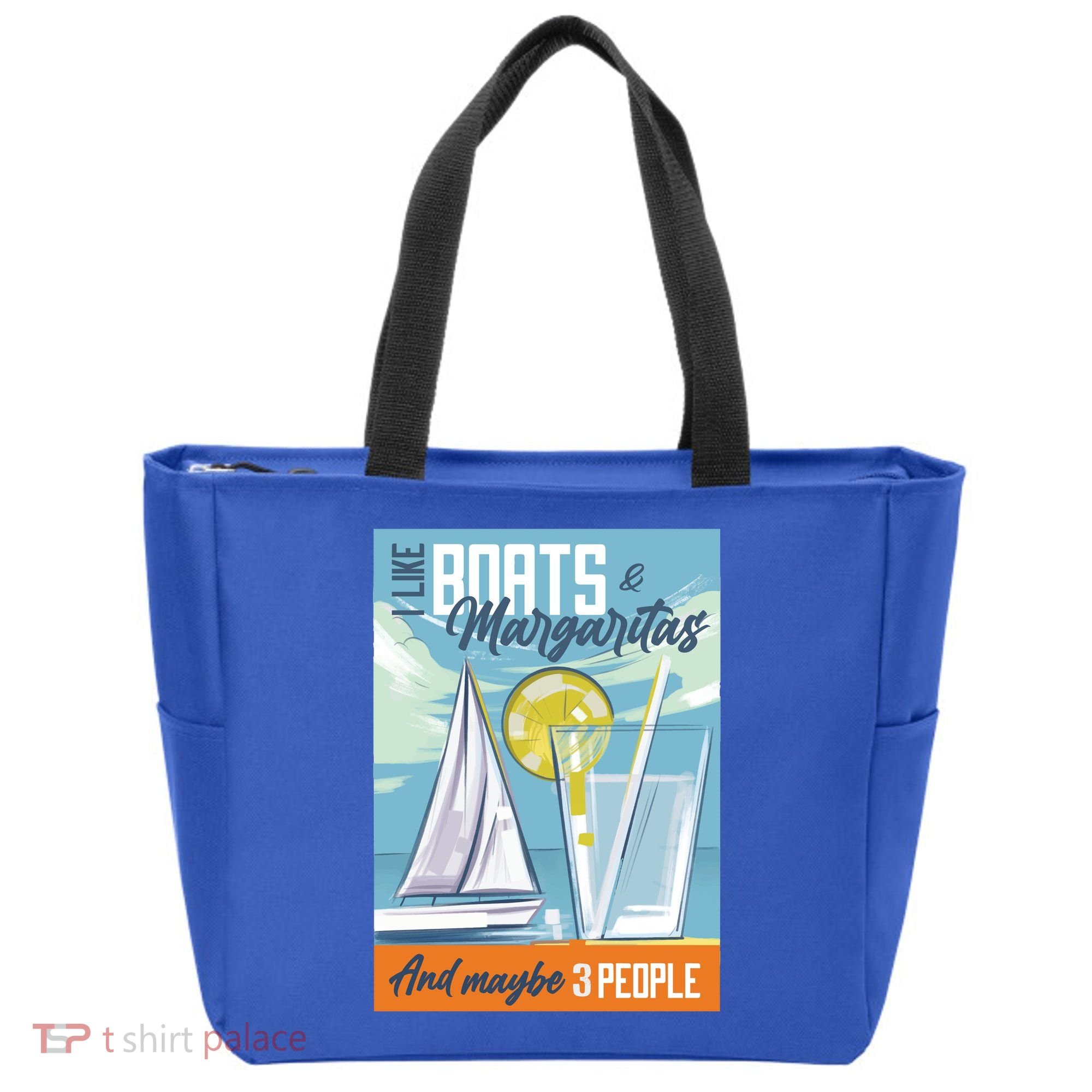 Boats And Margaritas Funny Tote Bag