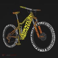 Bicycle Anatomy Mountain Bike Mtb Parts Funny Biker Rider Women's Tank Top thumb 5