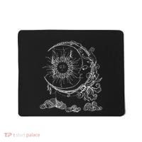 Bohemian Aesthetic Moon Sun Astrology Science Astronomy Mousepad thumb 0